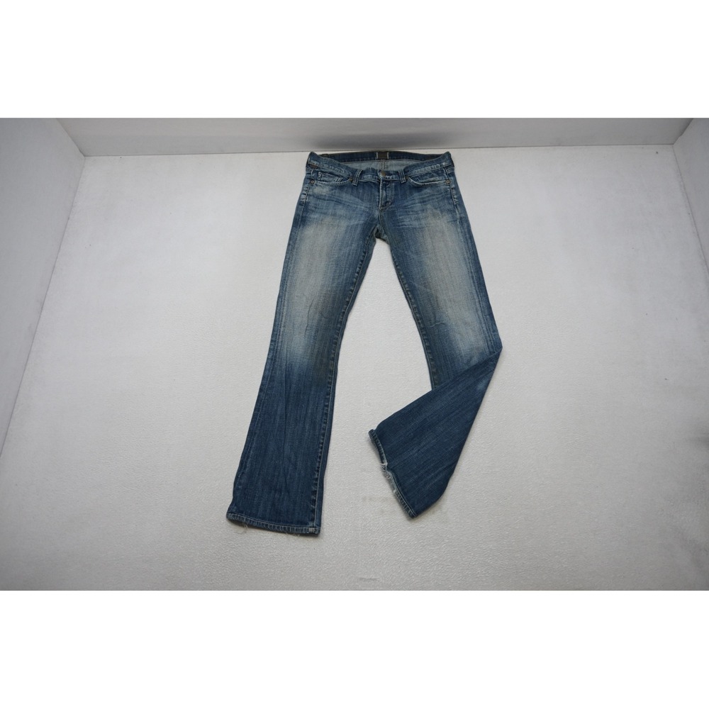 Citizens of Humanity Kelly Jeans Women 28x31.5 Blue Low Rise Bootcut Faded Good